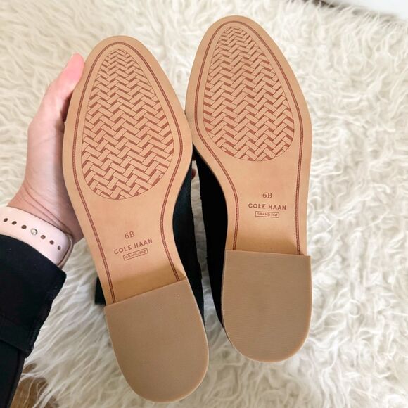 NWOB Cole Haan Women's Rayna Hidden Wedge Boot - Black Suede | Size 6B - Picture 7 of 8